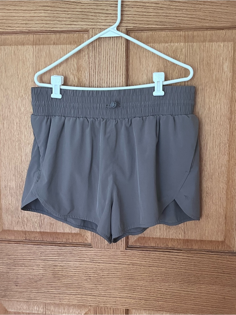 All in motion Women's Olive Gray Athletic Shorts -